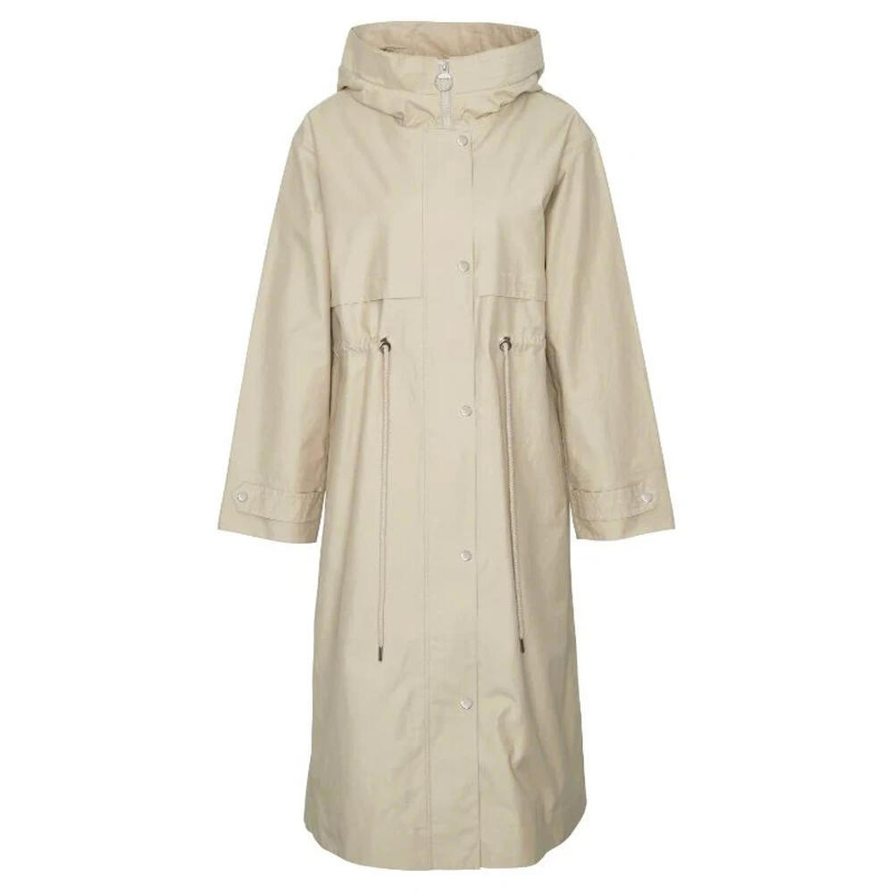 NEW, Barbour Lavender Ladies Waterproof Jacket - Beige Size 14 #C4489 - Picture 2 of 15